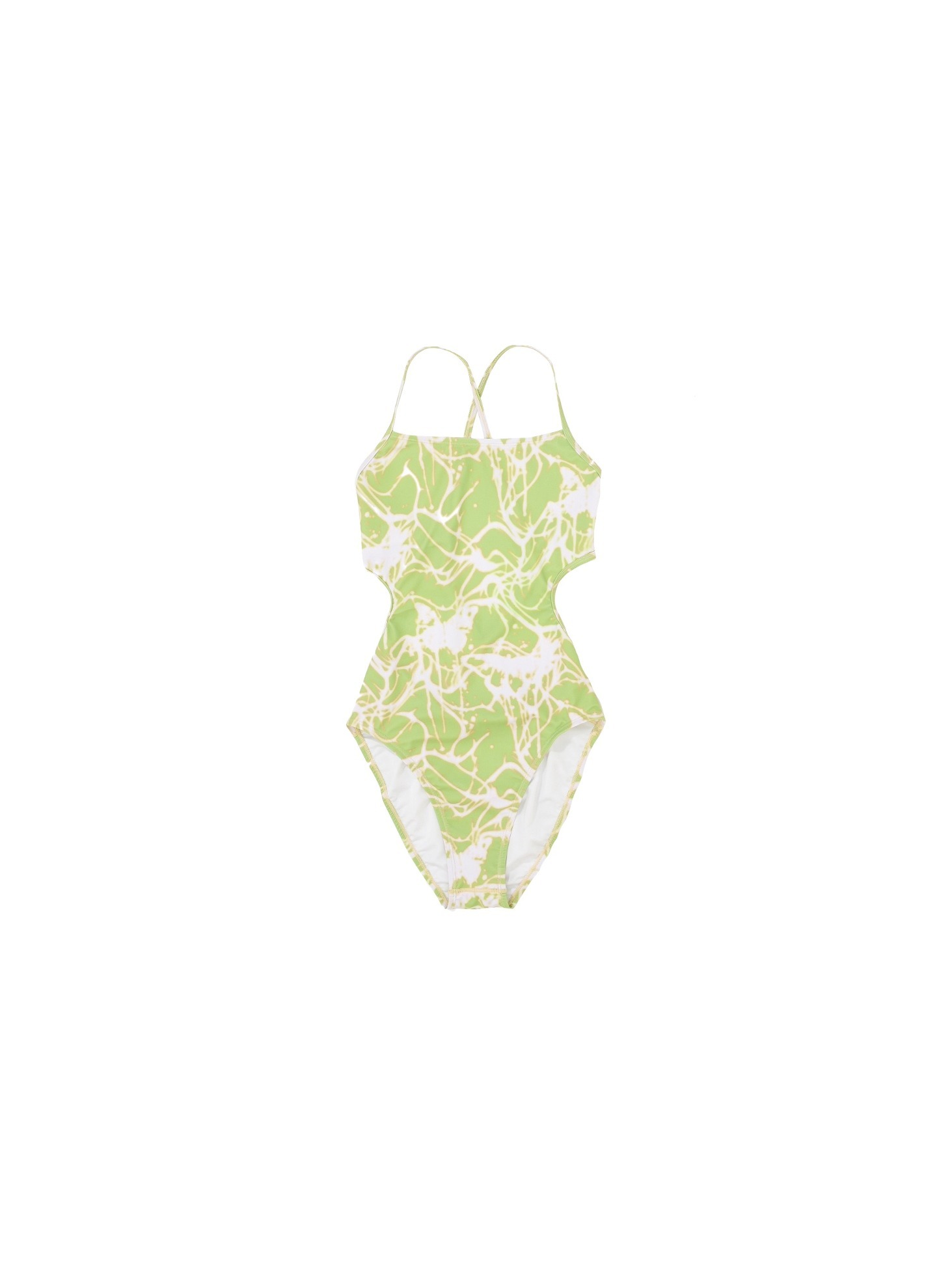 Butterfly Graphic Swimsuit / Green