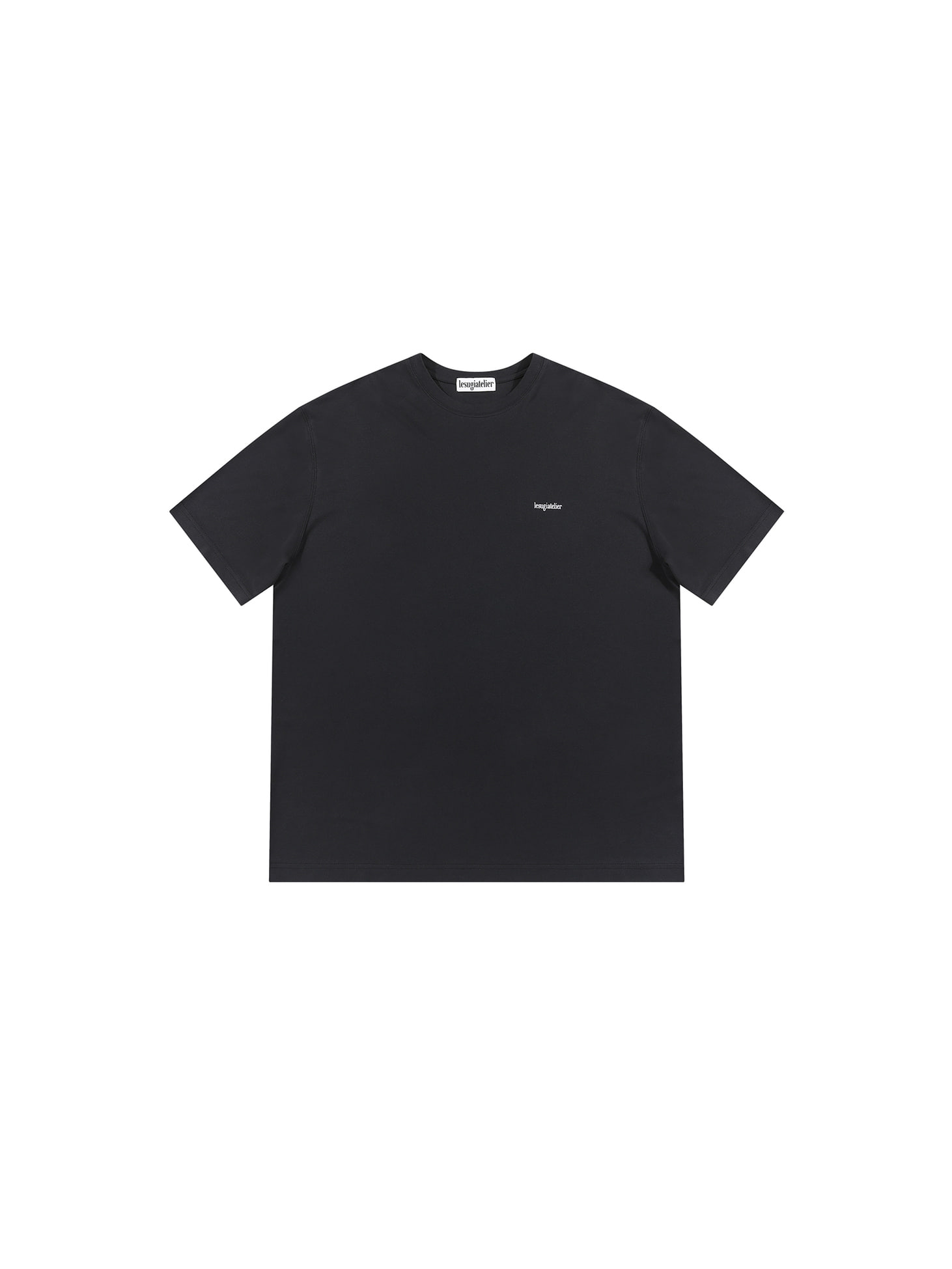 Oversized modal t-shirt / Black