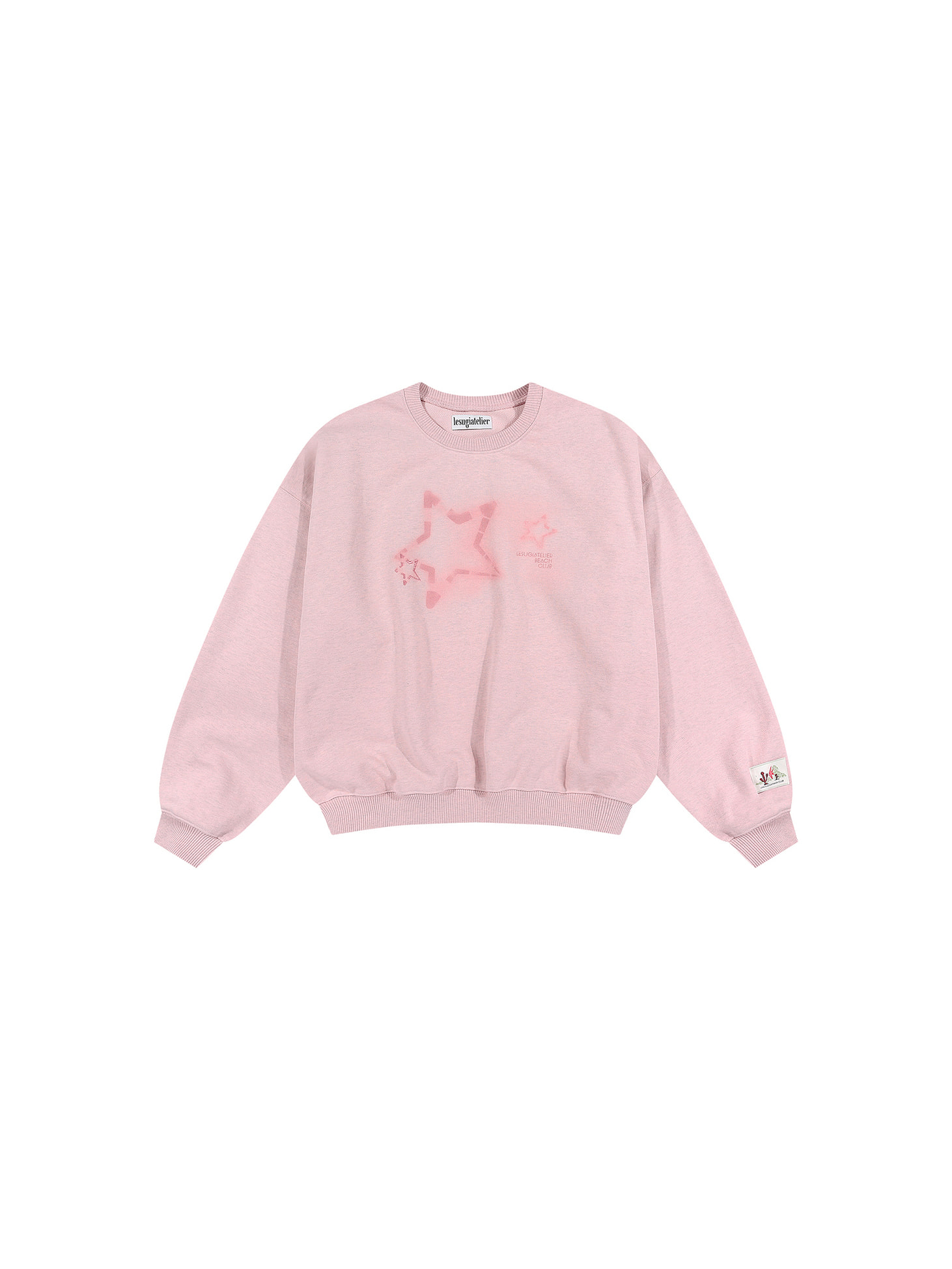 Sugi star sweatshirt / Pink