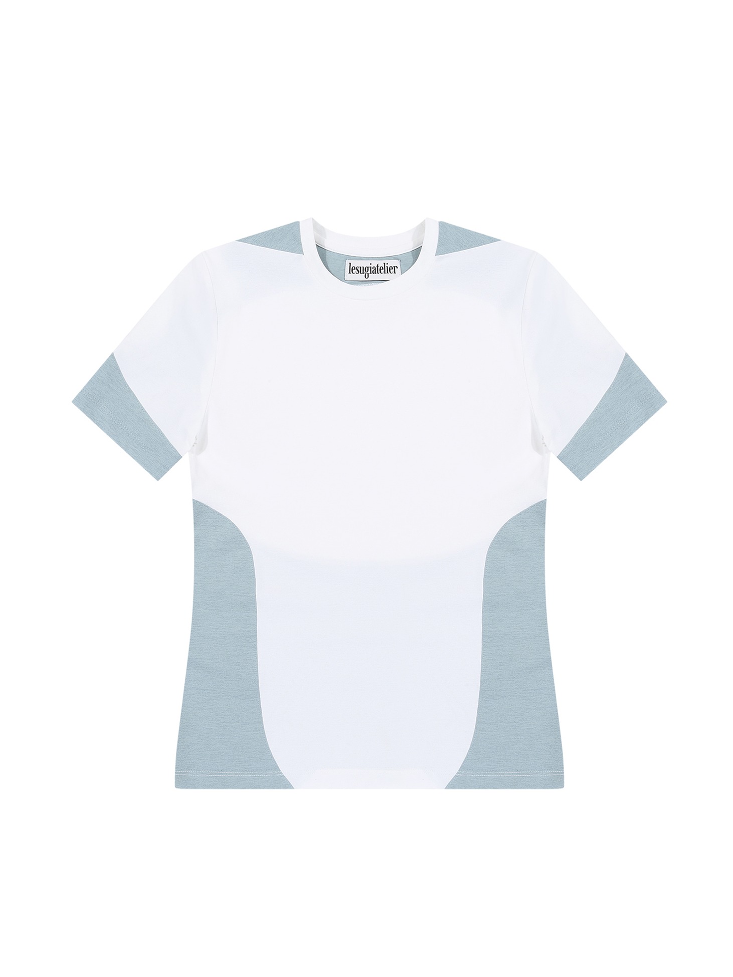 Color blocking t-shirt / Blue